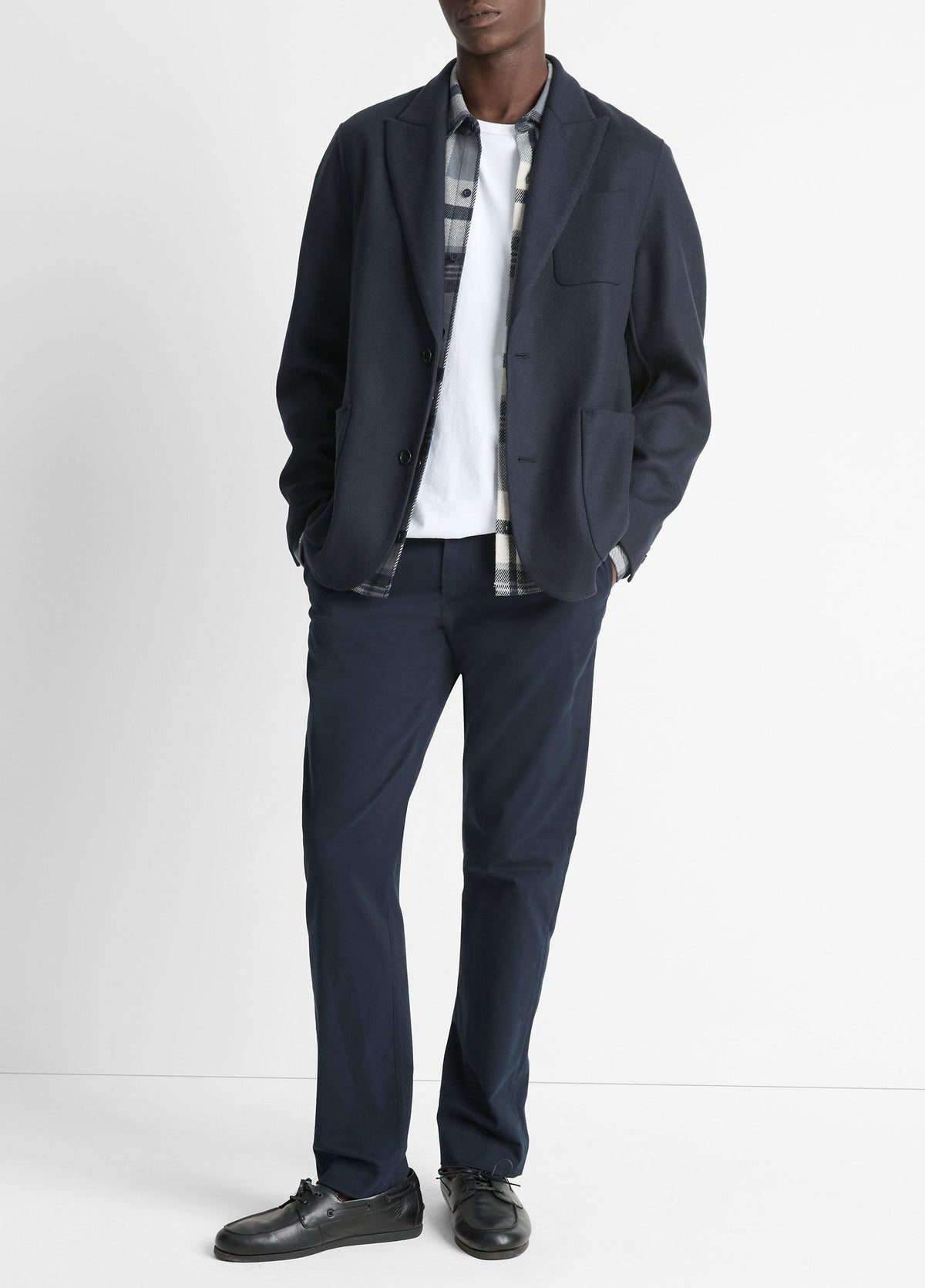 Italian Splittable Wool-Blend Blazer - US 1670