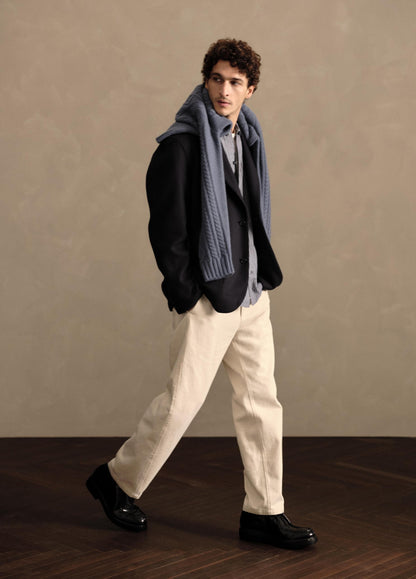 Italian Splittable Wool-Blend Blazer - US 1670