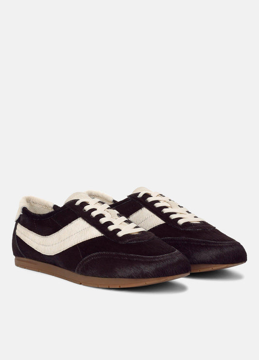 LA Calf Hair Slip-On Runner Sneaker - US 7969