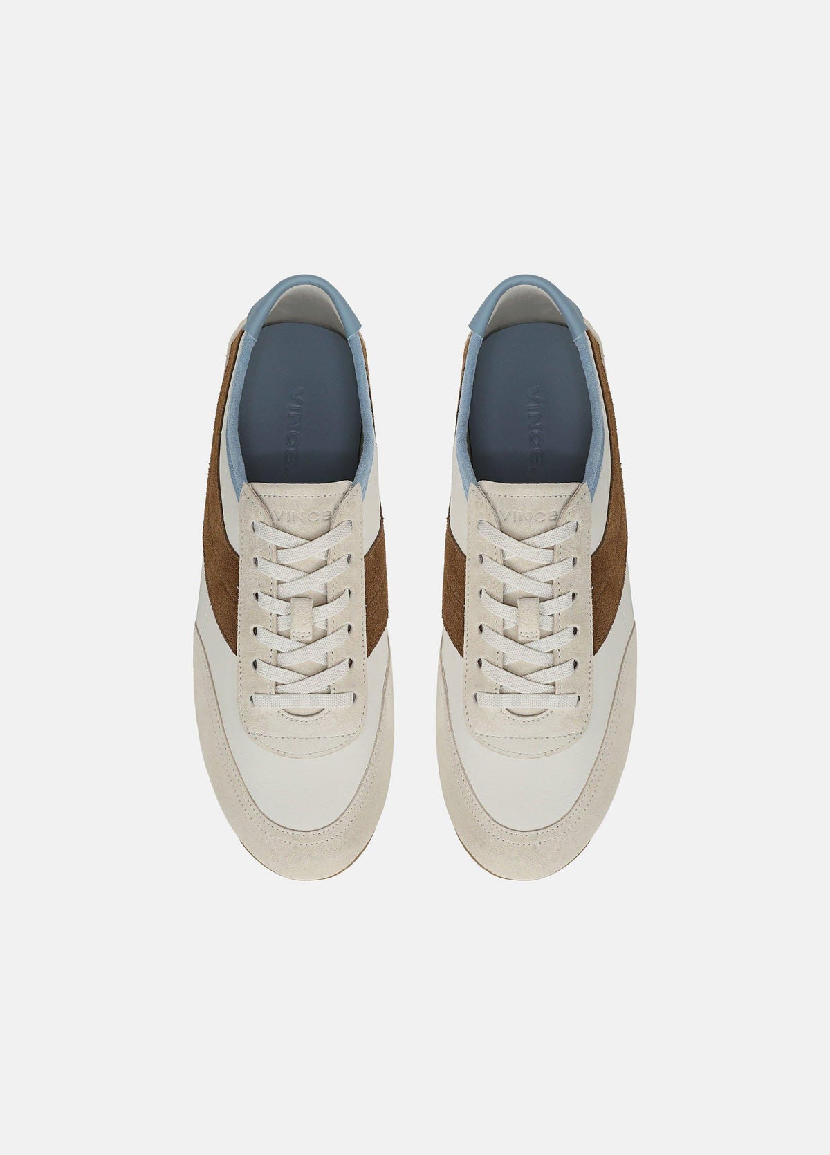 LA Leather & Suede Slip-On Runner Sneaker - US 9880