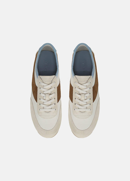 LA Leather & Suede Slip-On Runner Sneaker - US 9880