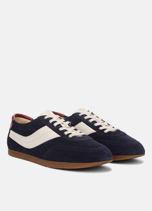 LA Suede & Leather Slip-On Runner Sneaker - US 9544