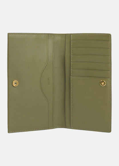 Leather Continental Wallet - US 8884