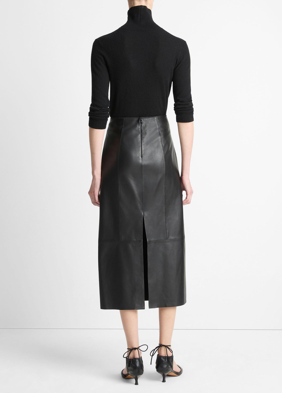 Leather Straight Skirt - US 1337