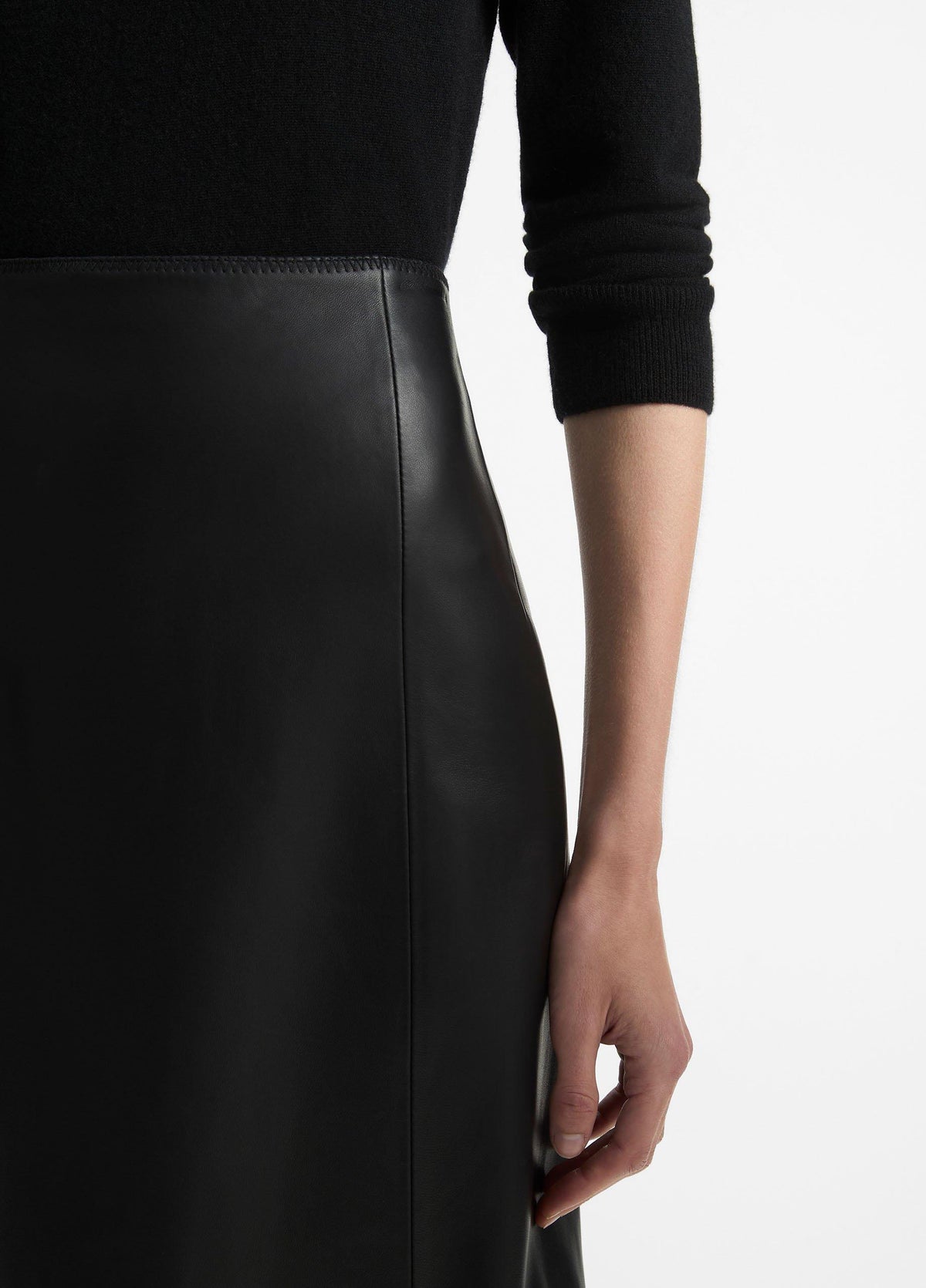 Leather Straight Skirt - US 1337