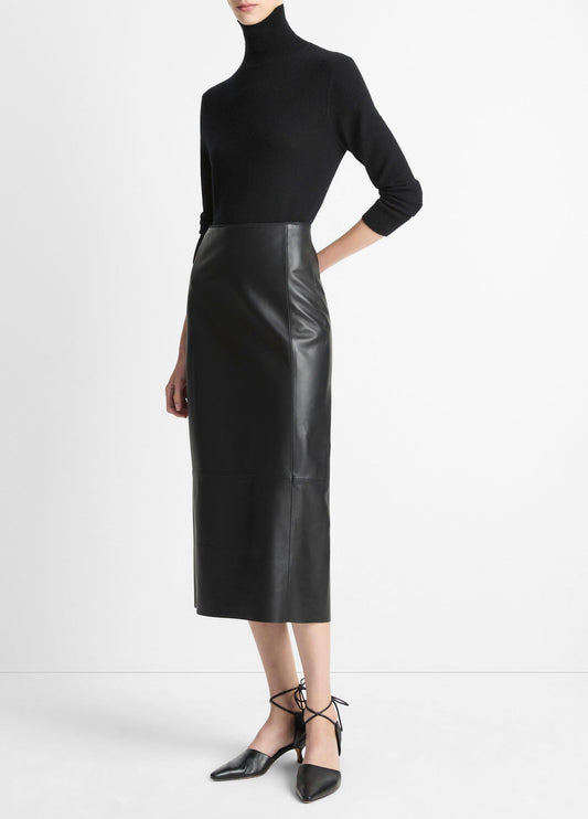 Leather Straight Skirt - US 1337