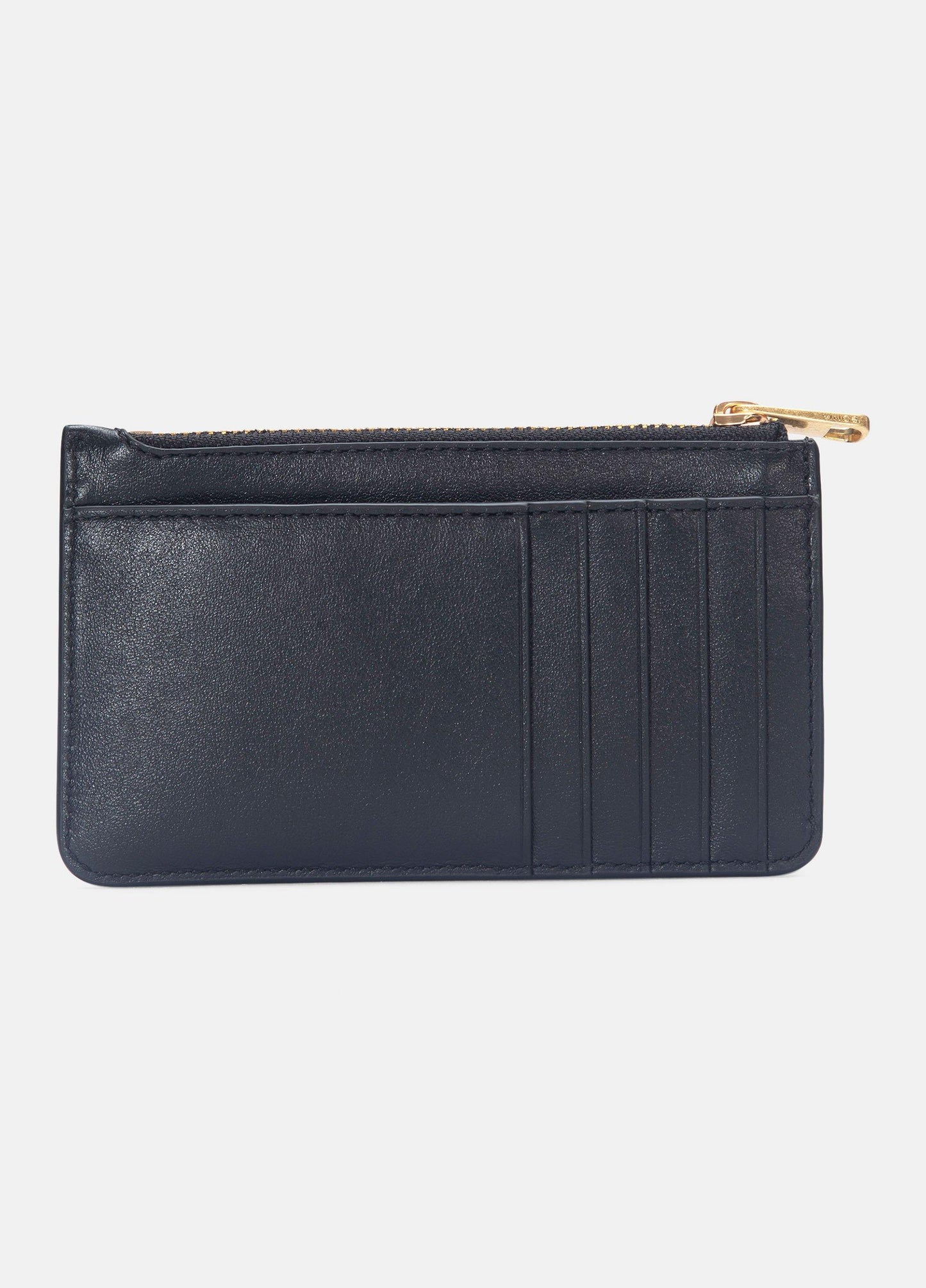 Leather Zip-Top Card Case - US 6886