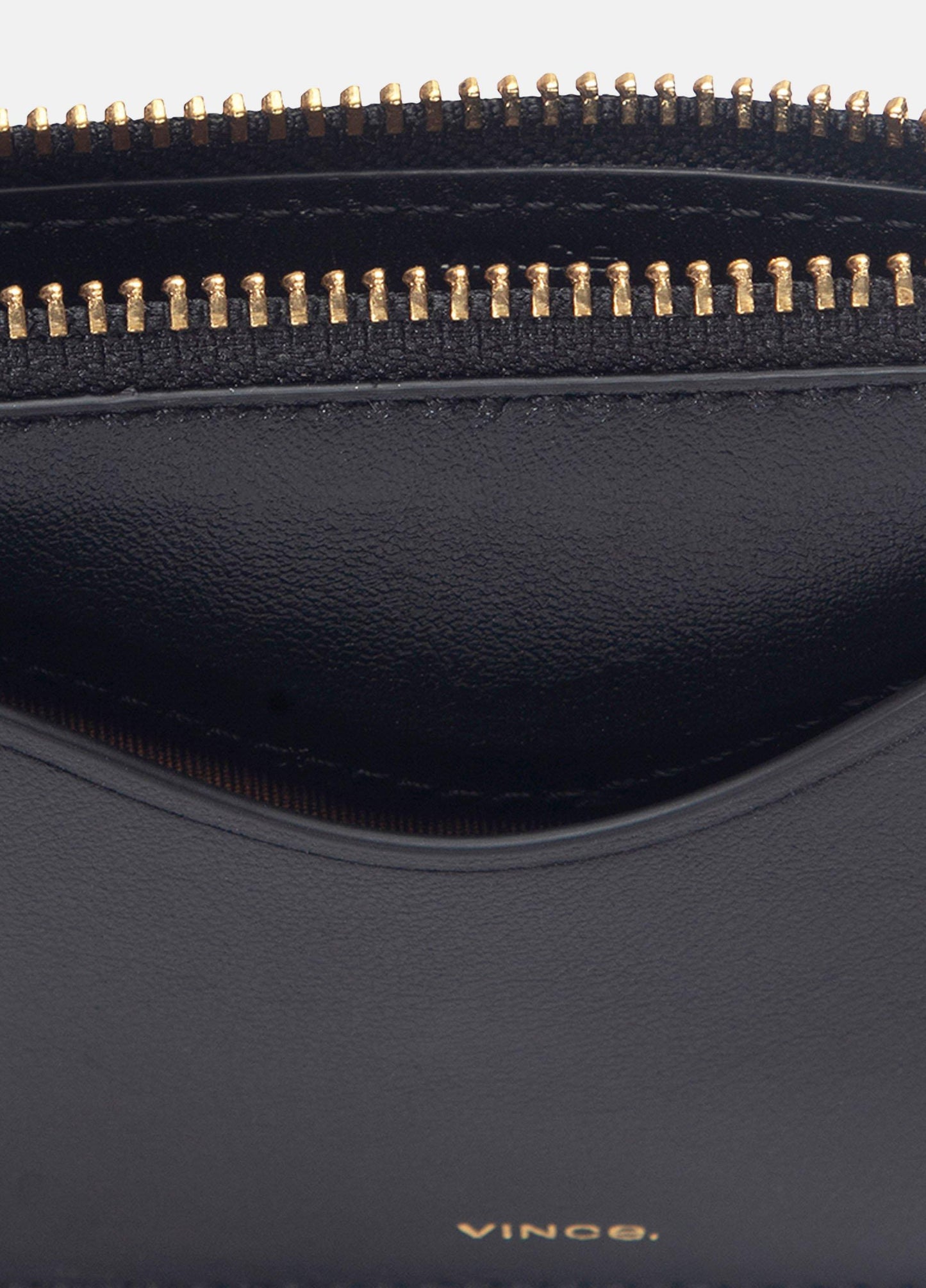 Leather Zip-Top Card Case - US 6886