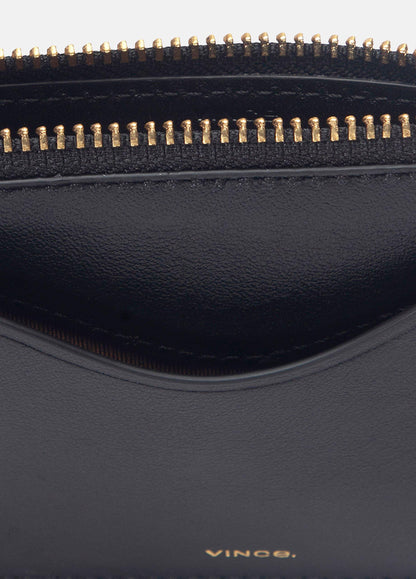 Leather Zip-Top Card Case - US 6886