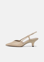 Levvy Leather Slingback Heel - US 7508
