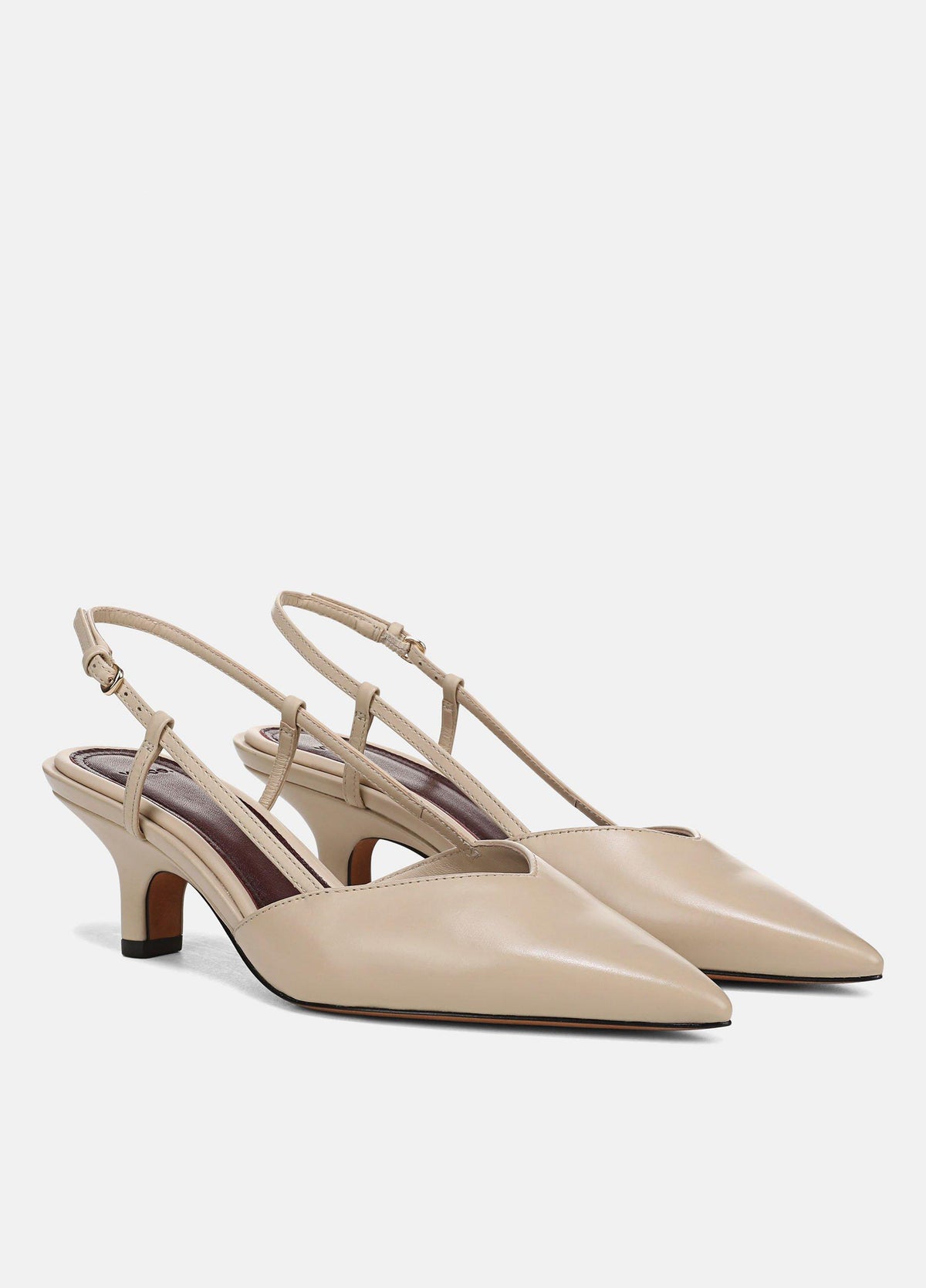Levvy Leather Slingback Heel - US 7508