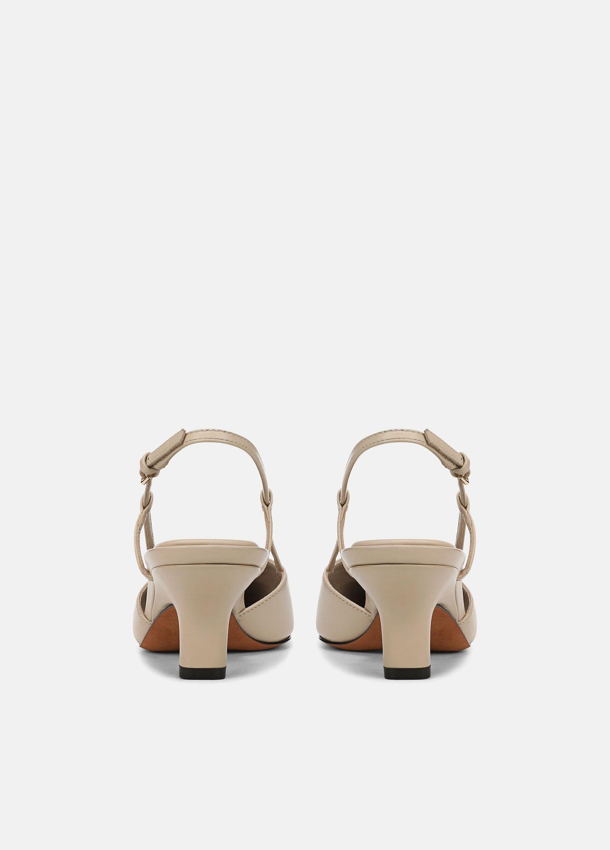 Levvy Leather Slingback Heel - US 7508