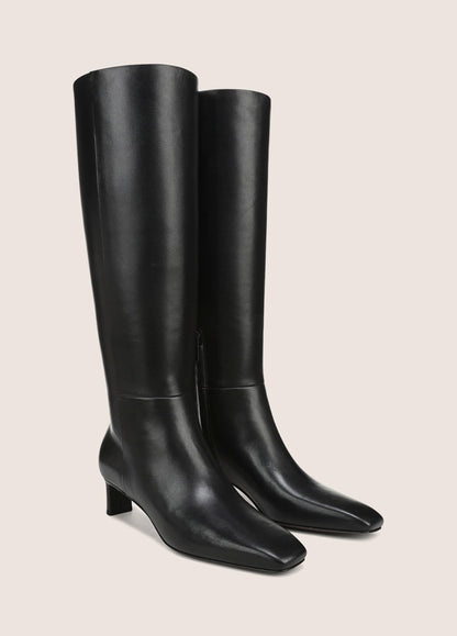 Lilith Leather Wide-Calf Knee Boot - US 9342