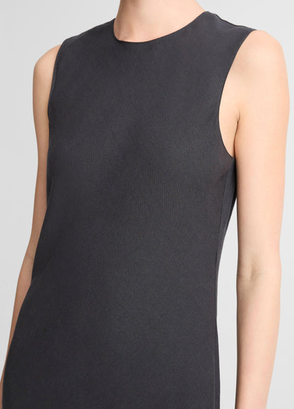 Linen-Blend Bias-Cut Dress - US 7921