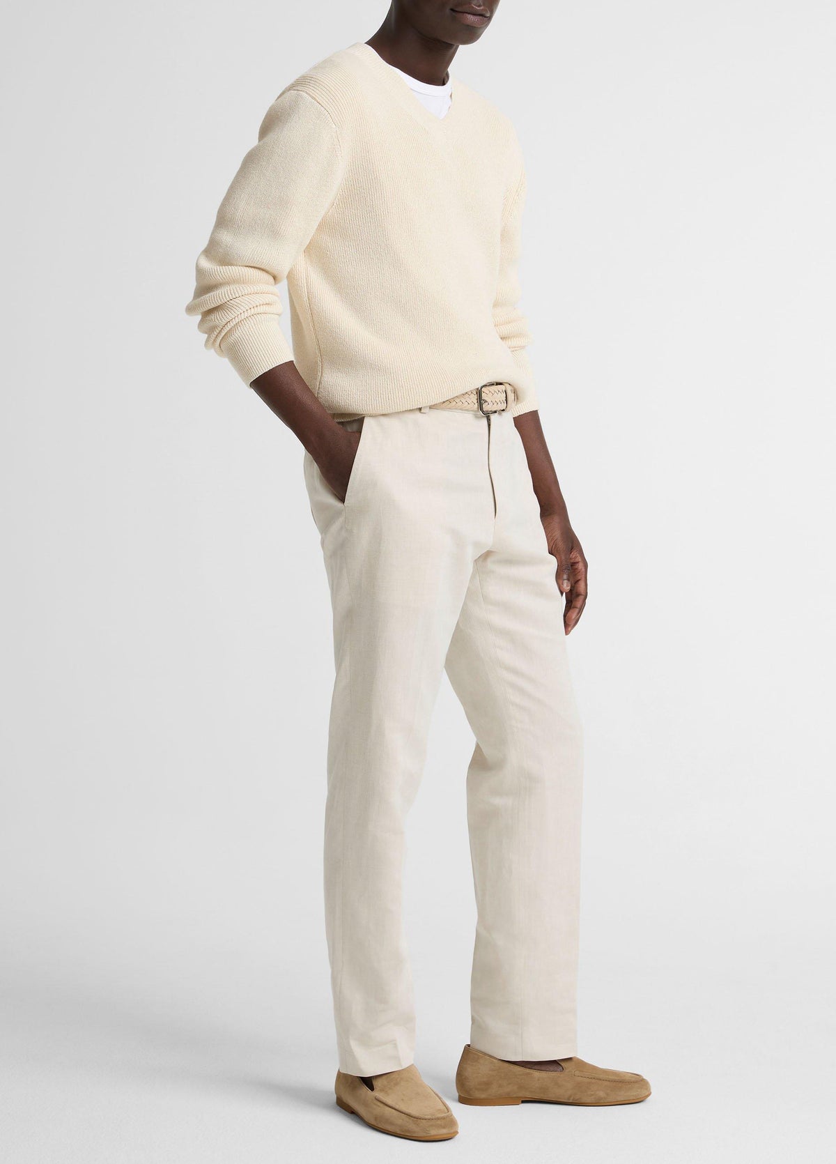 Linen-Cotton Classic Pant - US 9624
