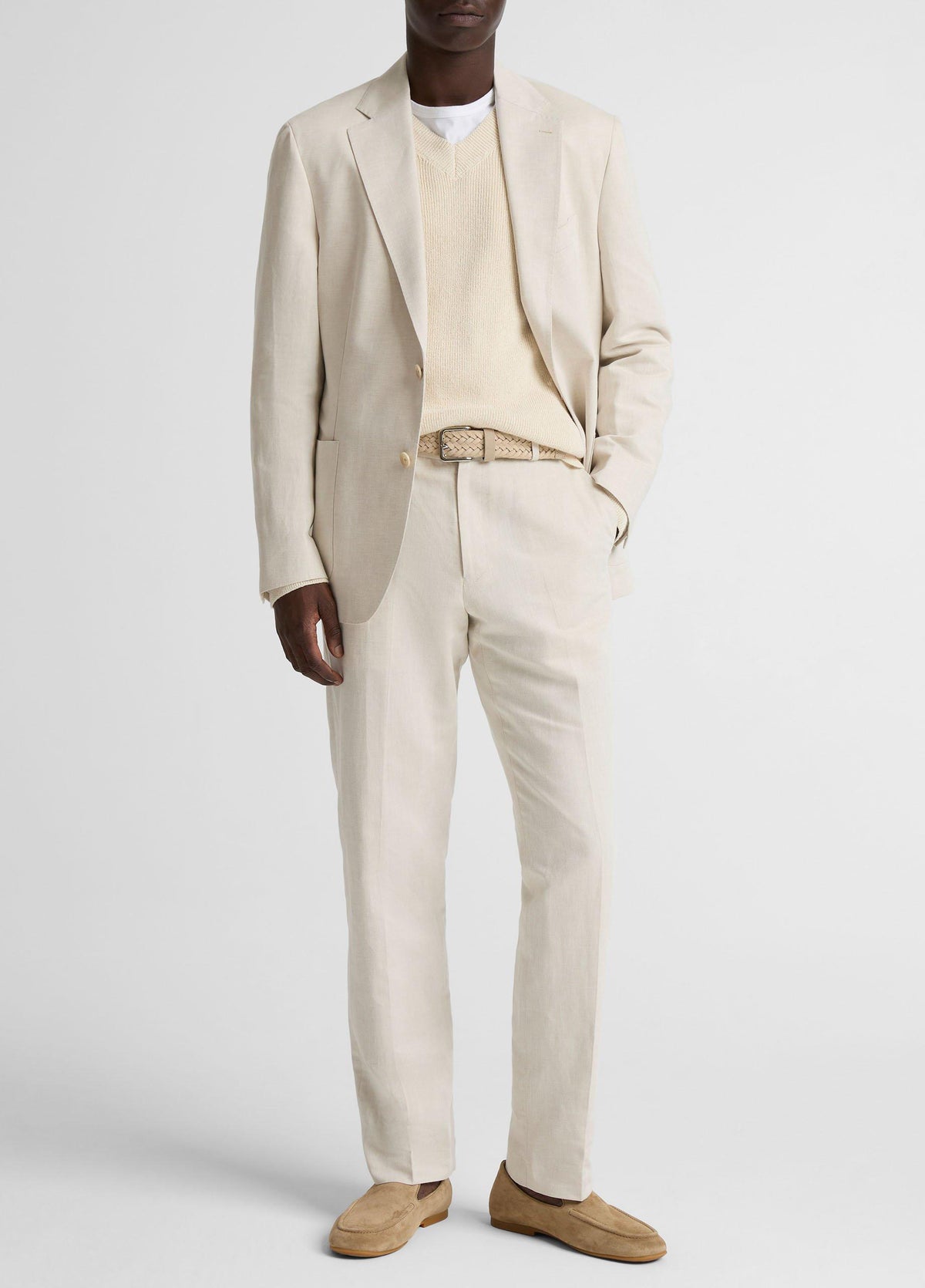 Linen-Cotton Classic Pant - US 9624