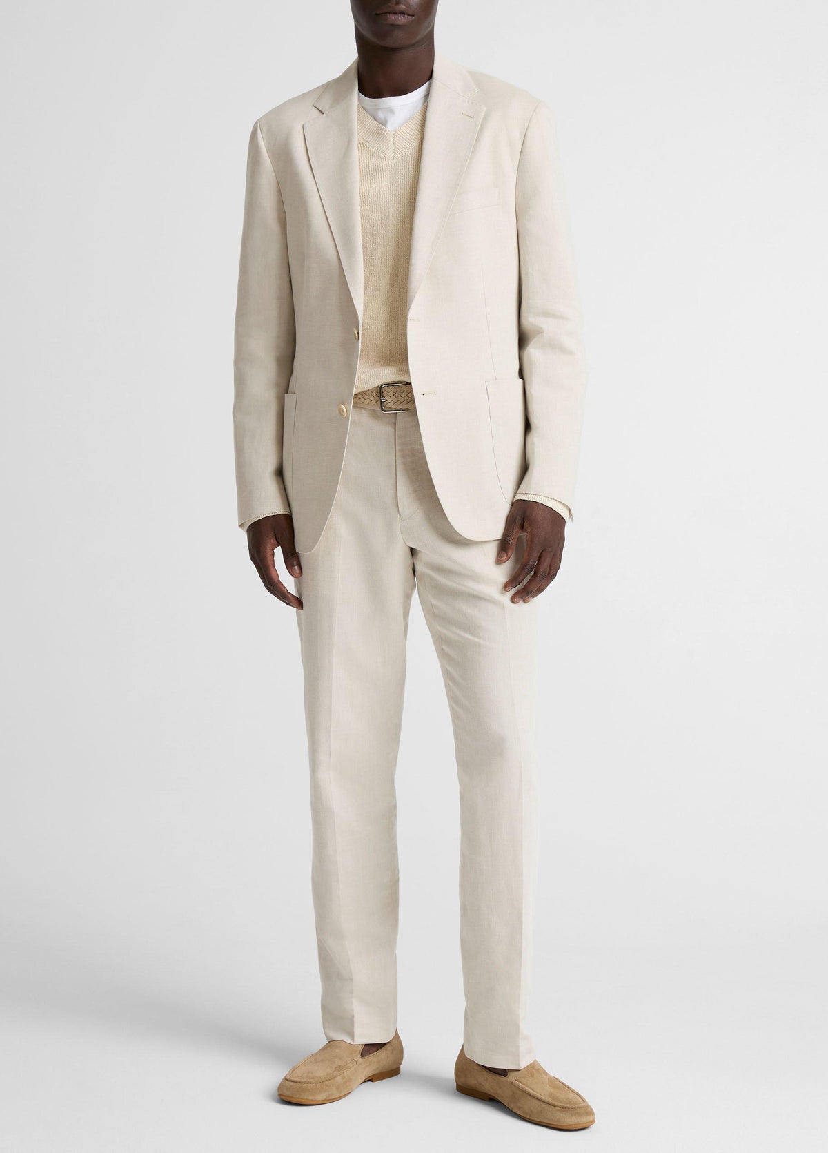 Linen-Cotton Relaxed Sport Coat - US 8748
