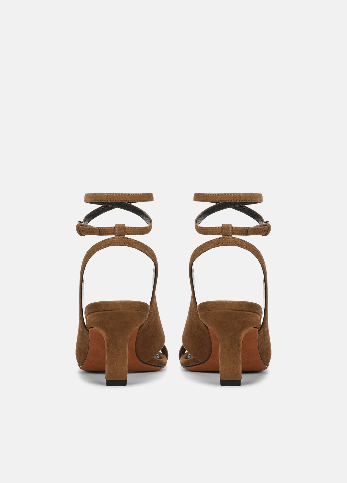 Lola Suede Heeled Wrap Sandal - US 4092