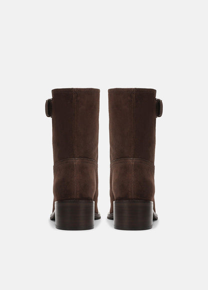 London Suede Moto Boot - US 9973