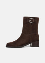 London Suede Moto Boot - US 9973