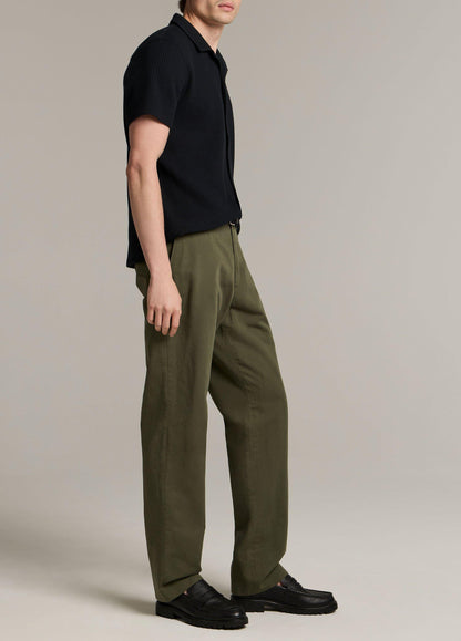 Louie Relaxed Cotton-Linen Chino Pant - US 1761