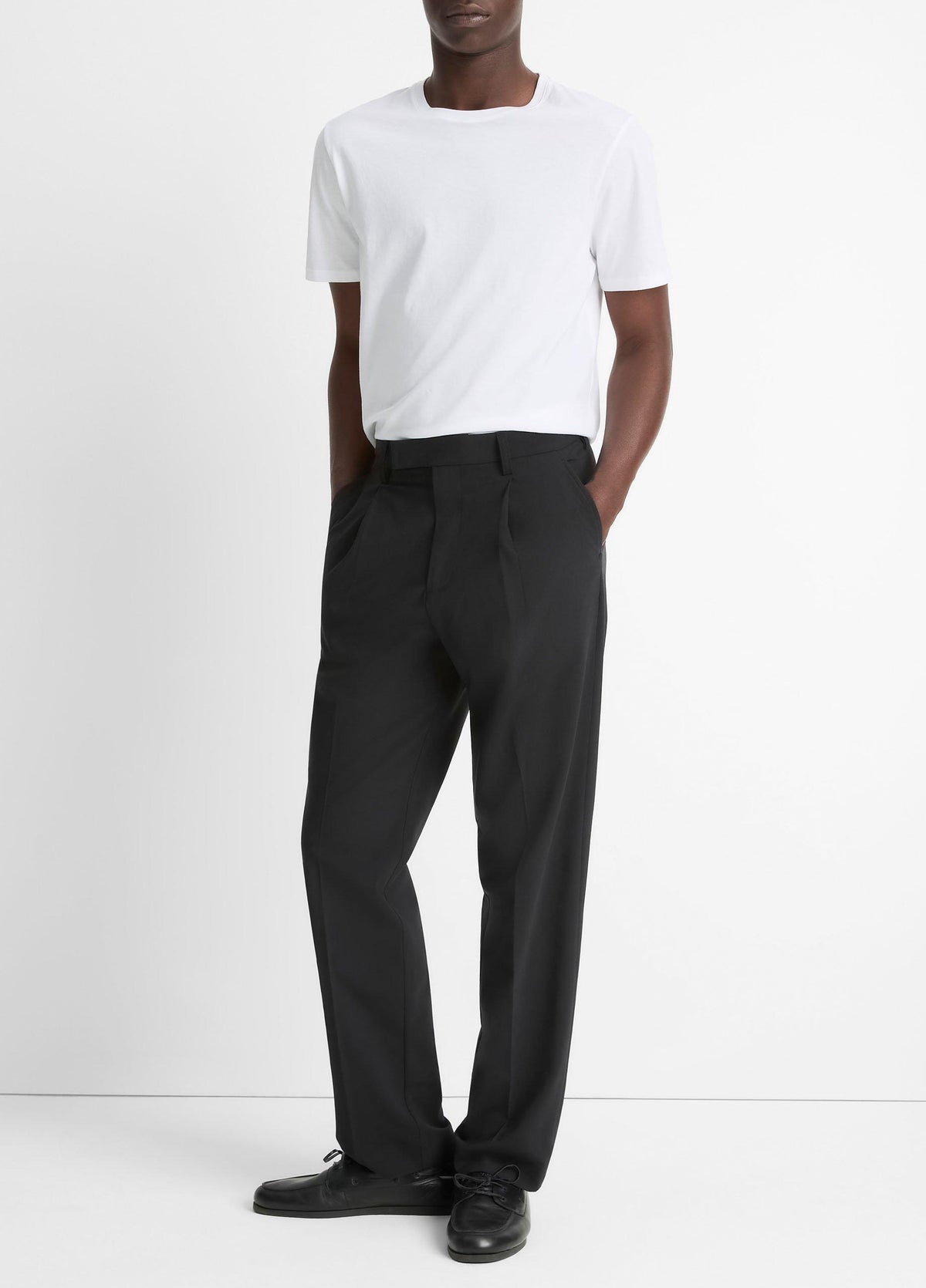 Louie Relaxed Pleated Trouser - US 7961