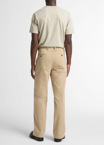 Louie Relaxed Stretch-Cotton Double-Pleated Trouser - US 5845