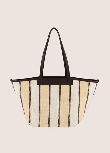 Marin Woven Cotton Large Tote - US 5064