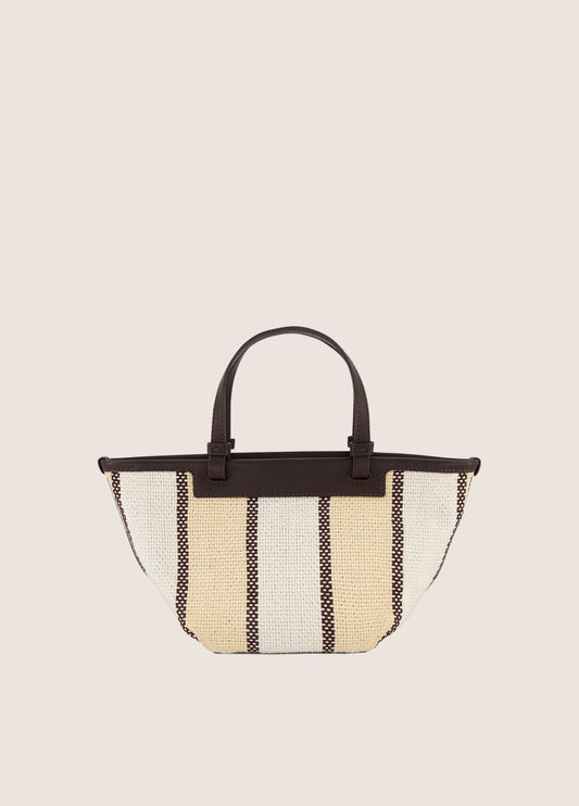 Marin Woven Cotton Mini Tote - US 1029