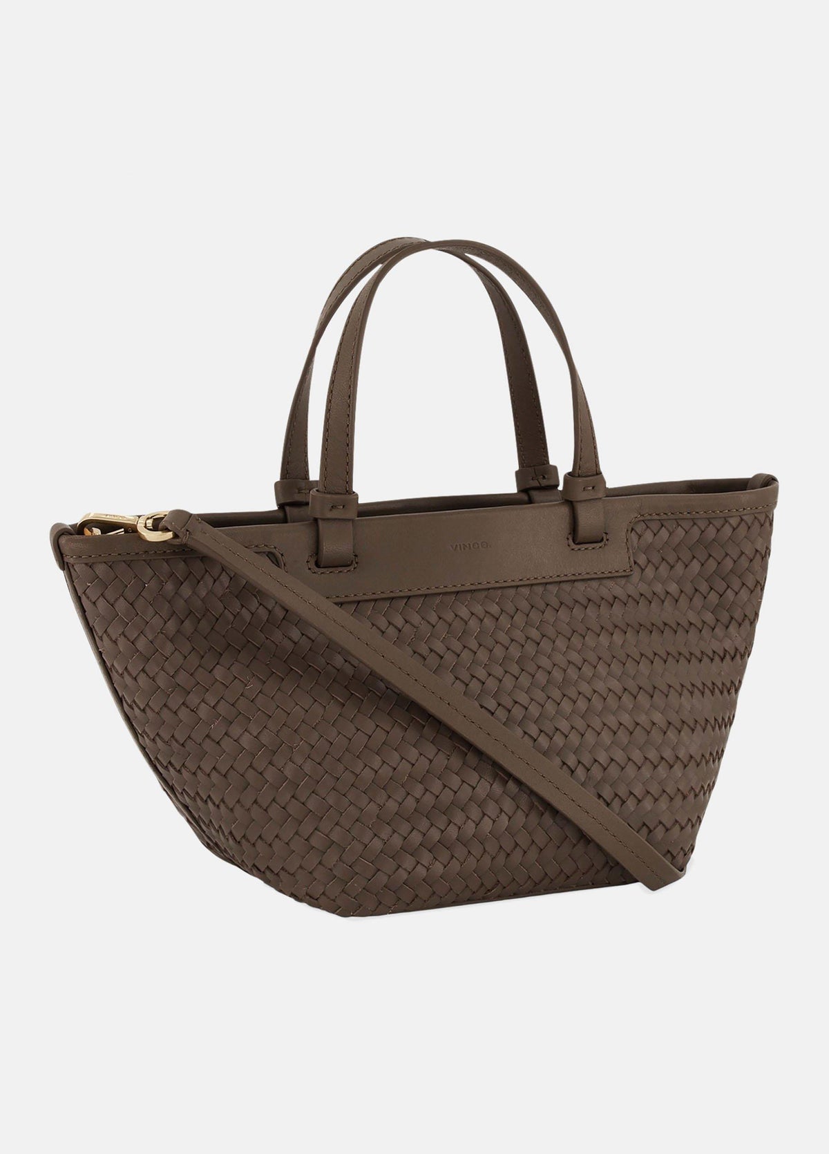 Marin Woven Leather Mini Tote - US 2742