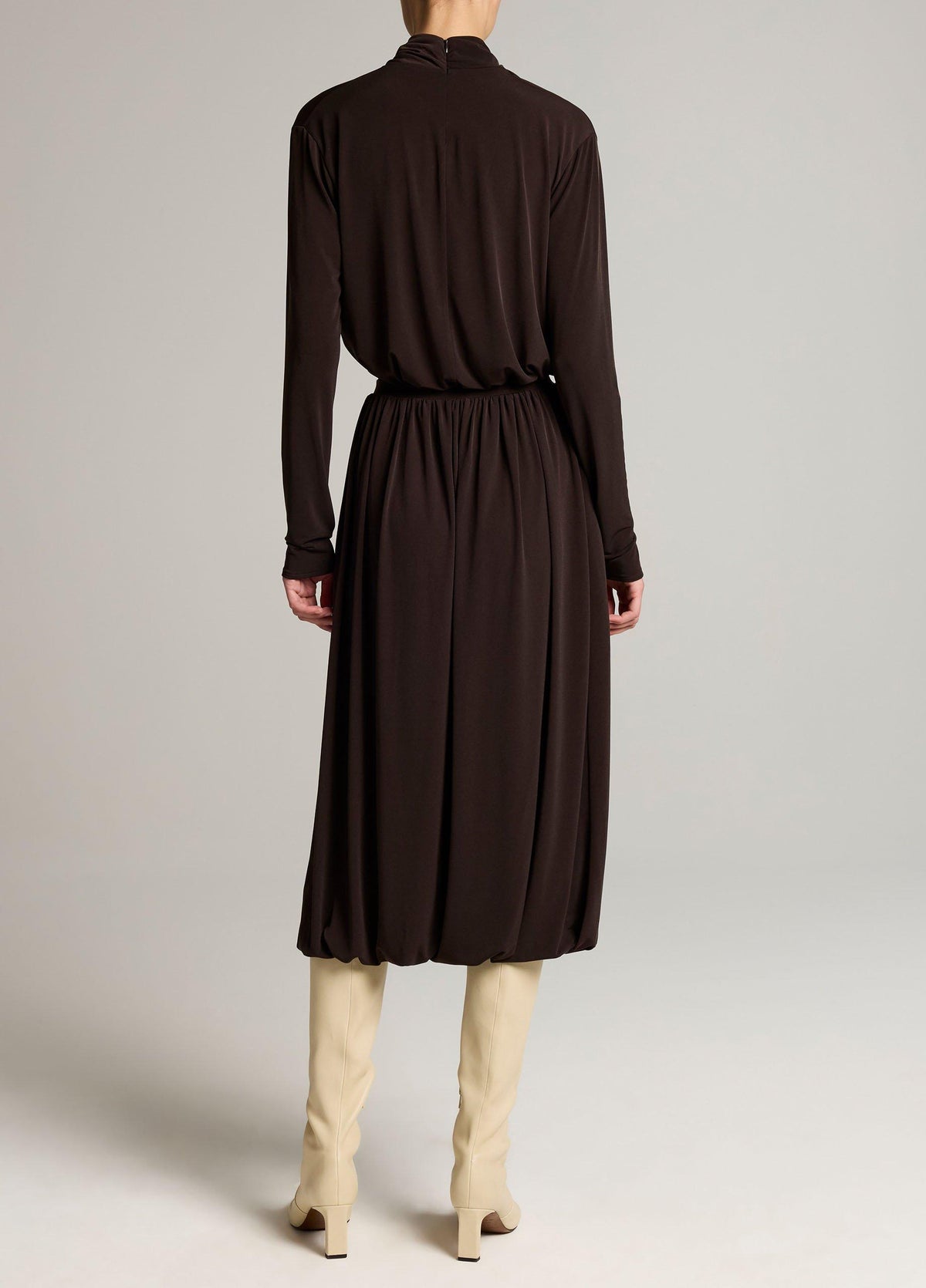 Matte Jersey Bubble Skirt - US 7788