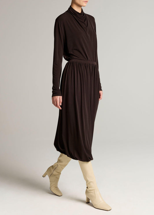 Matte Jersey Bubble Skirt - US 7788