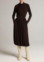 Matte Jersey Bubble Skirt - US 7788