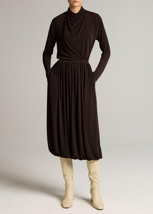 Matte Jersey Bubble Skirt - US 7788