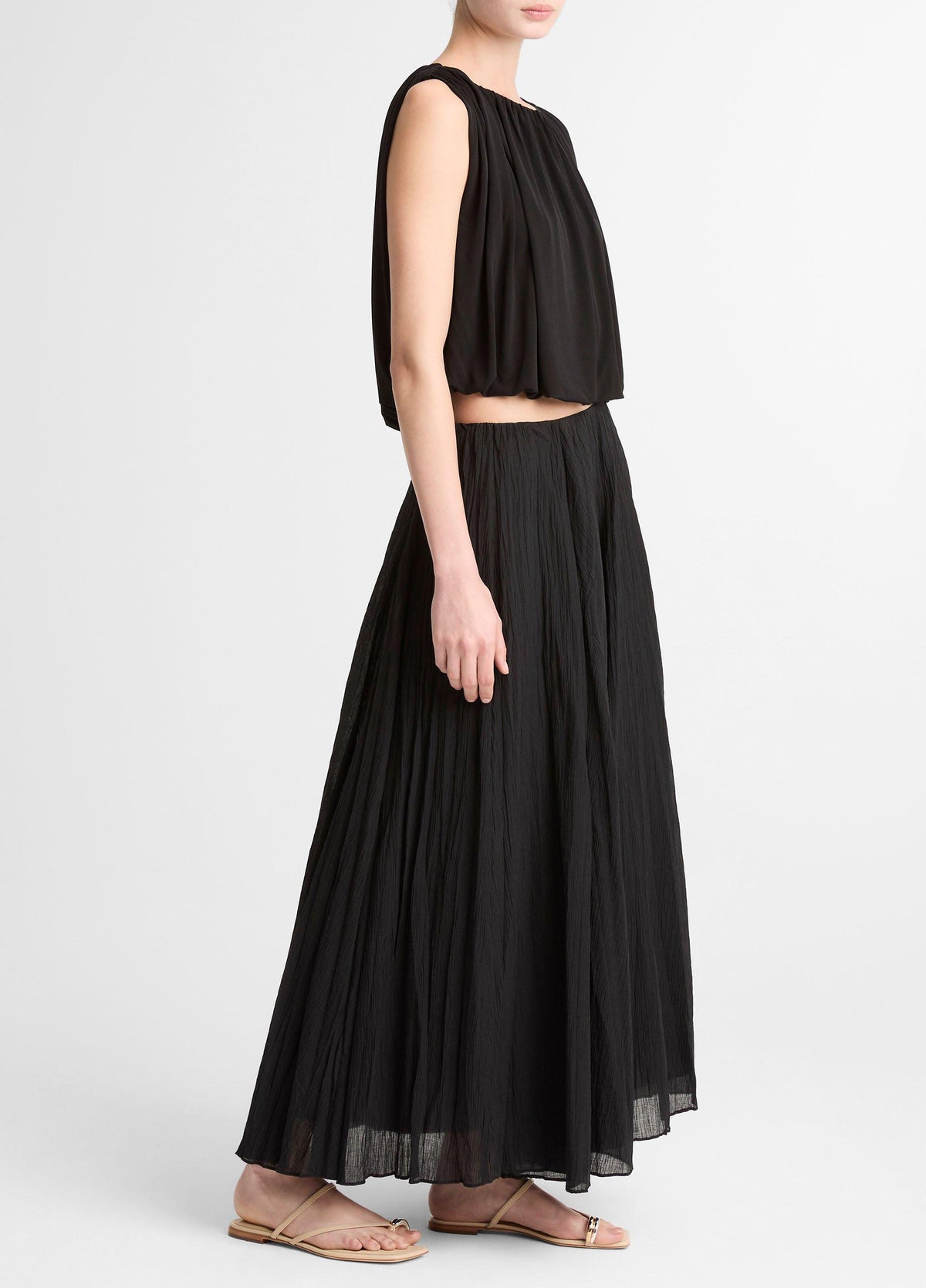 Matte Jersey Bubble Top - US 5648