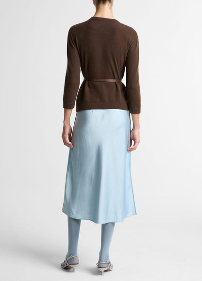 Matte Satin Slip Skirt - US 7877