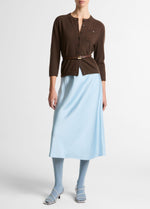 Matte Satin Slip Skirt - US 7877