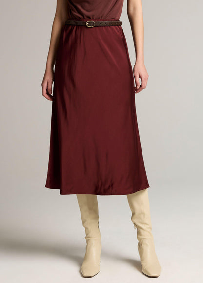 Matte Satin Slip Skirt - US 6003