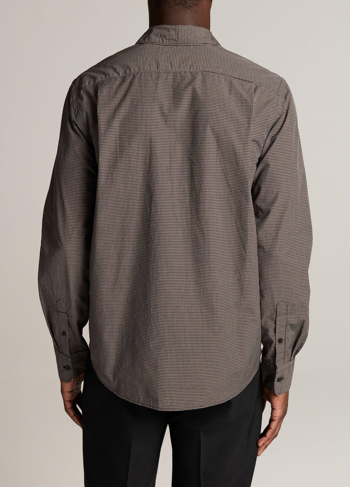 McDermott Plaid Cotton Button-Front Shirt - US 3929