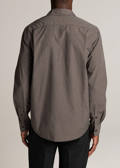 McDermott Plaid Cotton Button-Front Shirt - US 3929