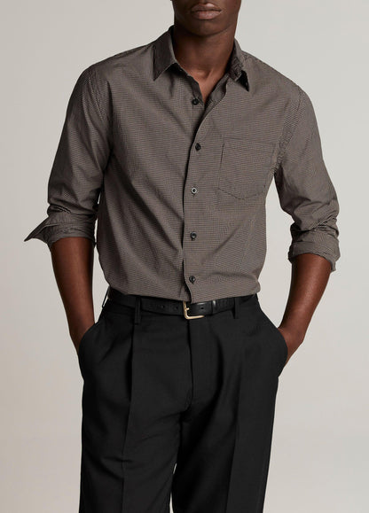 McDermott Plaid Cotton Button-Front Shirt - US 3929