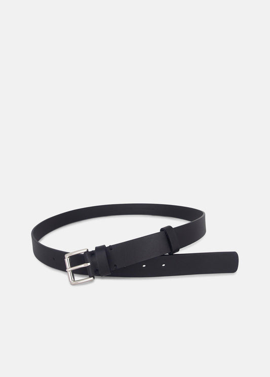 Men's 30mm Leather Double-Loop Belt - US 7962