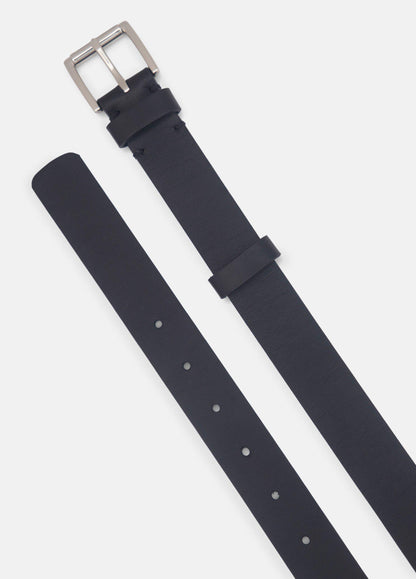Men's 30mm Leather Double-Loop Belt - US 7962