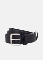 Men's 30mm Leather Double-Loop Belt - US 7962