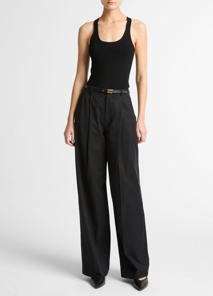 Milano-Stitch Scoop-Neck Sweater Tank - US 7266