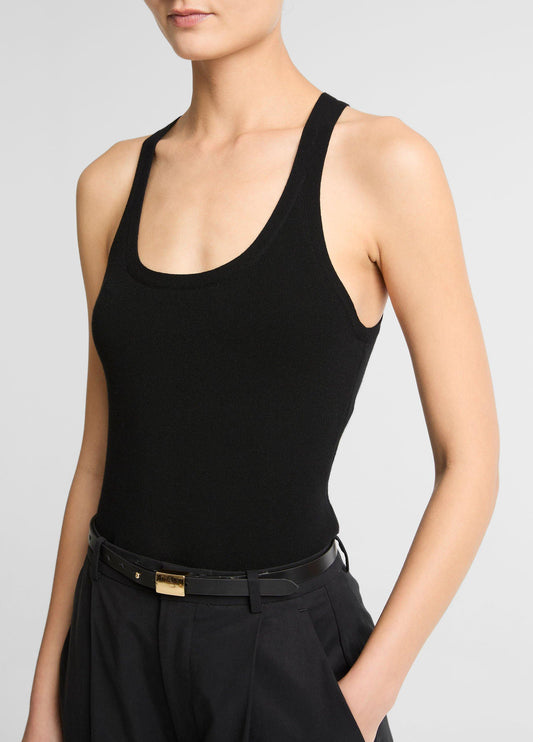 Milano-Stitch Scoop-Neck Sweater Tank - US 7266