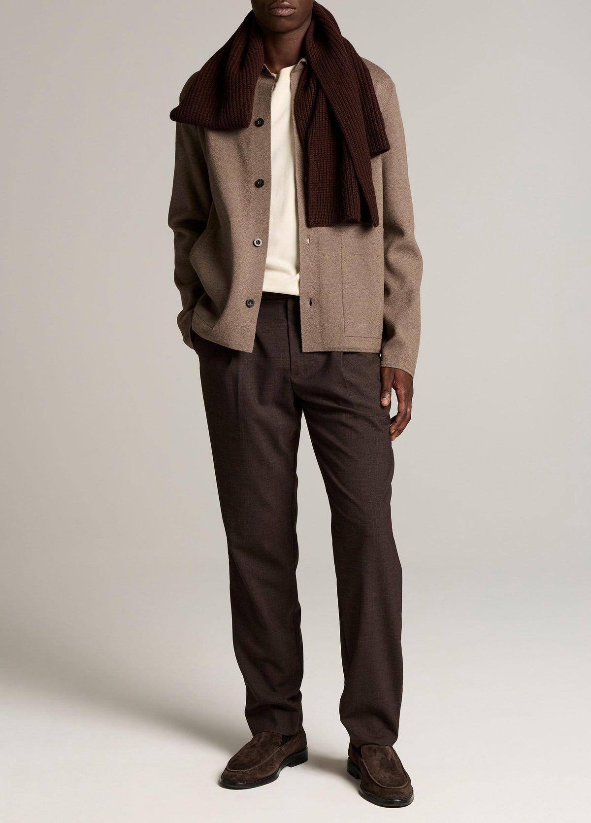 Milano-Stitch Shirt Jacket - US 9178