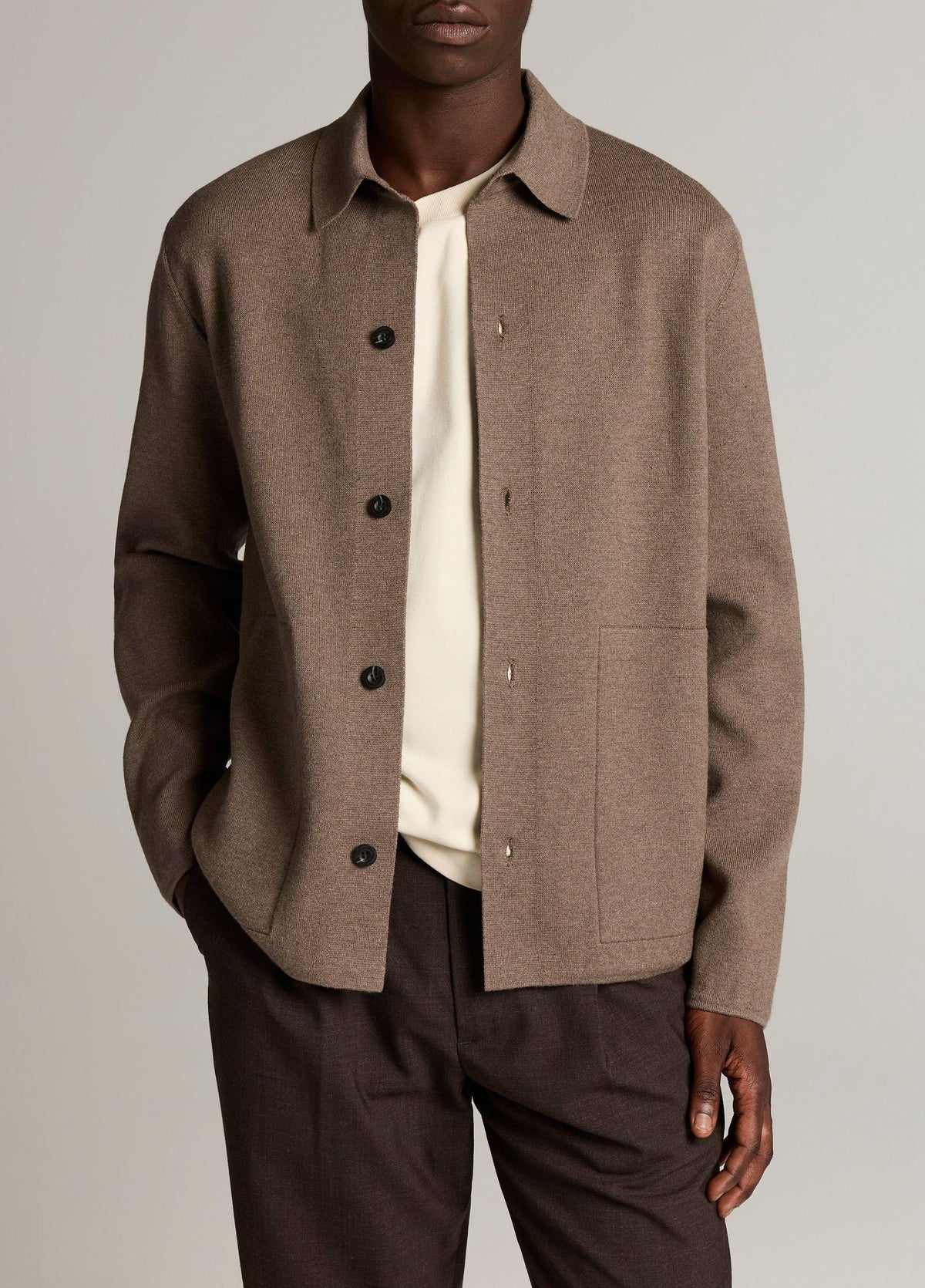 Milano-Stitch Shirt Jacket - US 9178