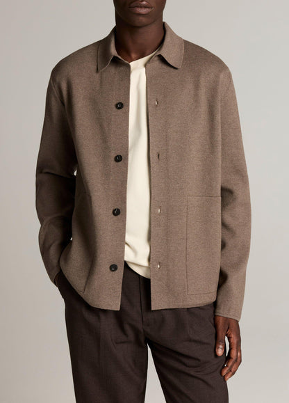 Milano-Stitch Shirt Jacket - US 9178