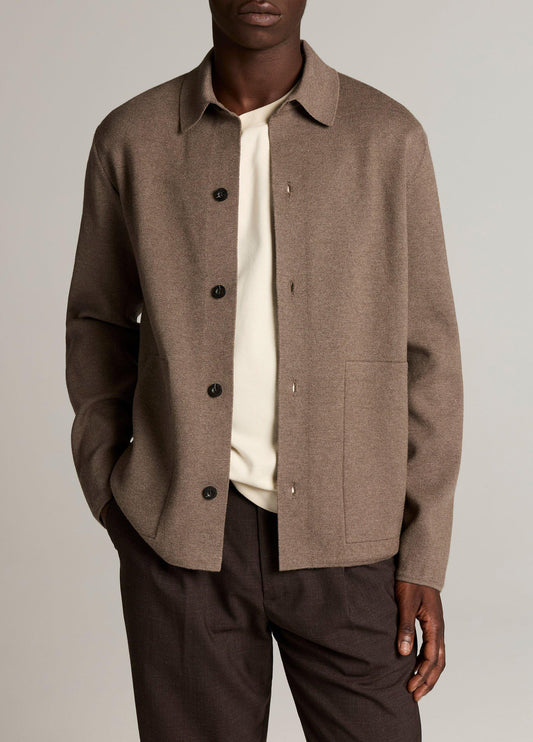 Milano-Stitch Shirt Jacket - US 9178